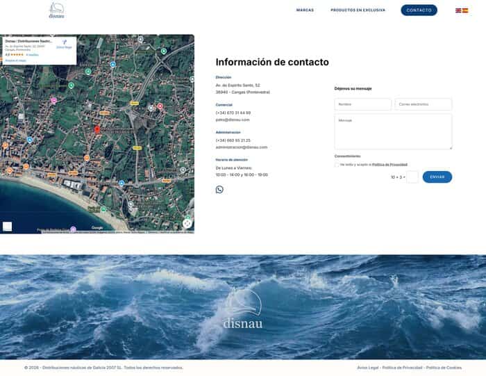 Diseño de página web para empresa Diseño de página web para empresa