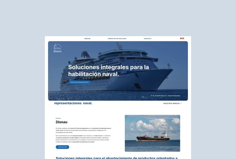 Disnau - Distribuciones náuticas de Galicia SL